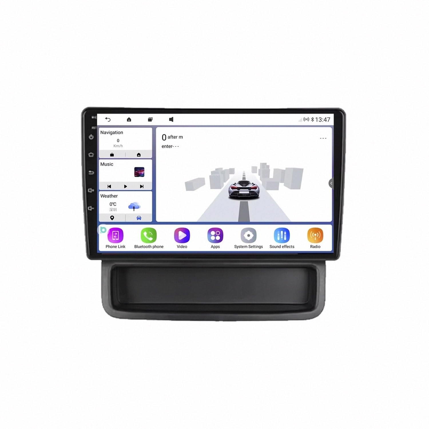 Ekran Carplay dla Renault Trafic 2 para Opel Vivaro Przenośne Radio Samochodowe Z Ekranem Dotykowym Hd, Funkcją Mirror Link I Carplay;, 8 Rdzeń 6G+128G
