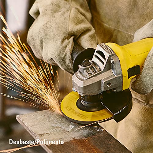 STANLEY Esmerilhadeira Angular 4 1/2 Pol. (115mm) 620W 220V Slimline SG6115