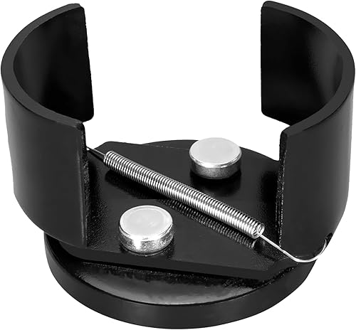 Spurtar Llave de filtro de aceite ajustable de 2-12 a 3-116 pulgadas, herramienta de extracción de filtro de aceite universal de 38 pulgadas,