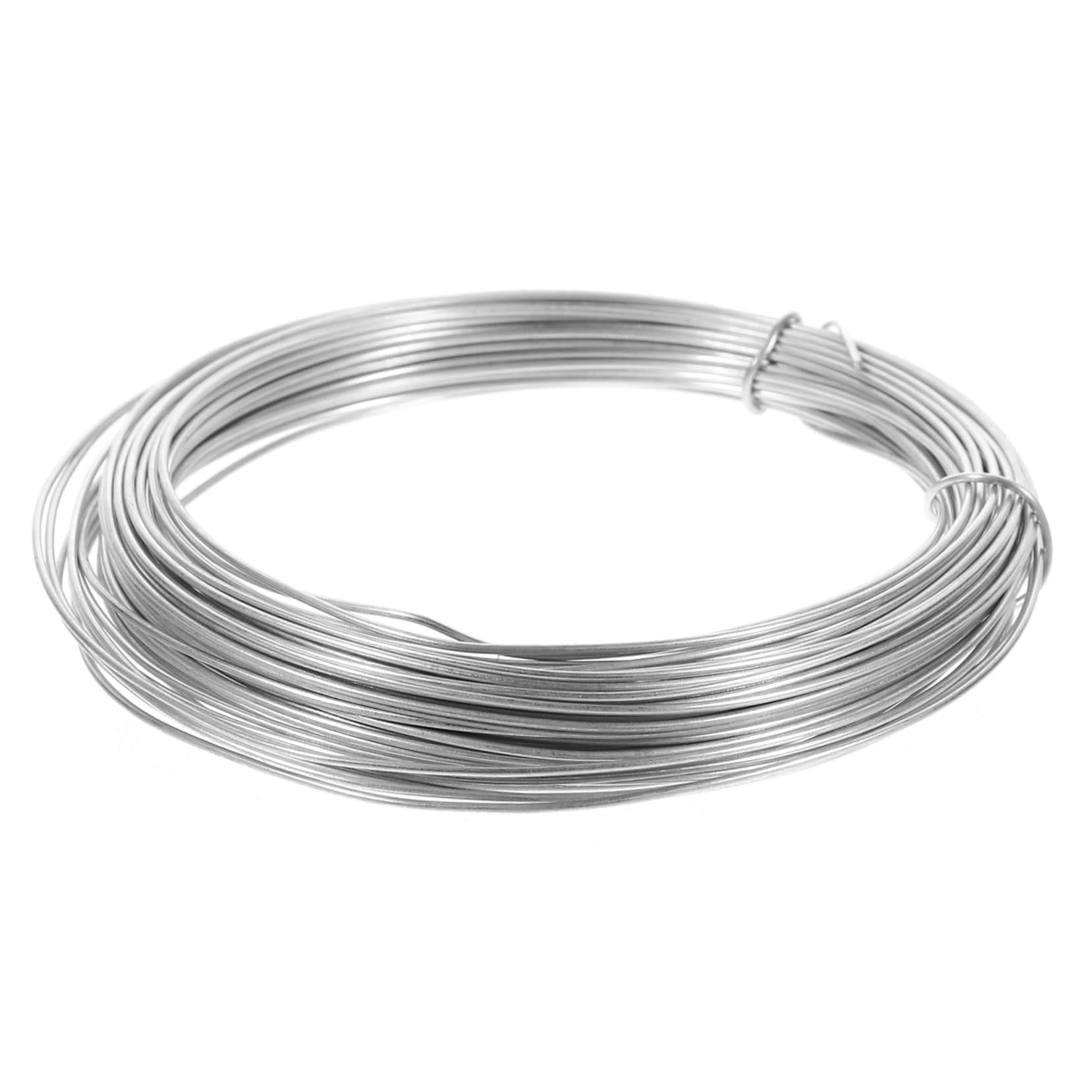 Uonlytech Floral Wire 1 Roll Tie Wire for Christmas Wreath Making DIY Flower Decorations