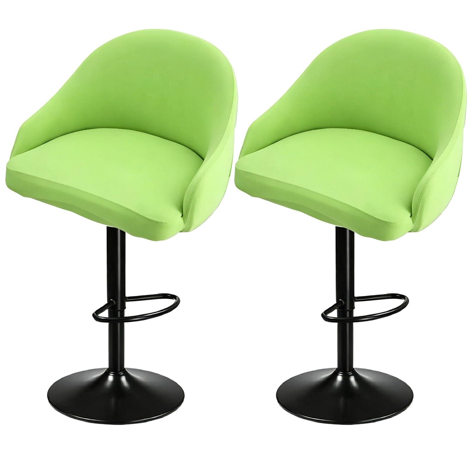 Bar Stool Slipcovers, Swivel Chair Covers with Back, Stretch Counter Bar Stool Covers for Armchair, Kitchen Island