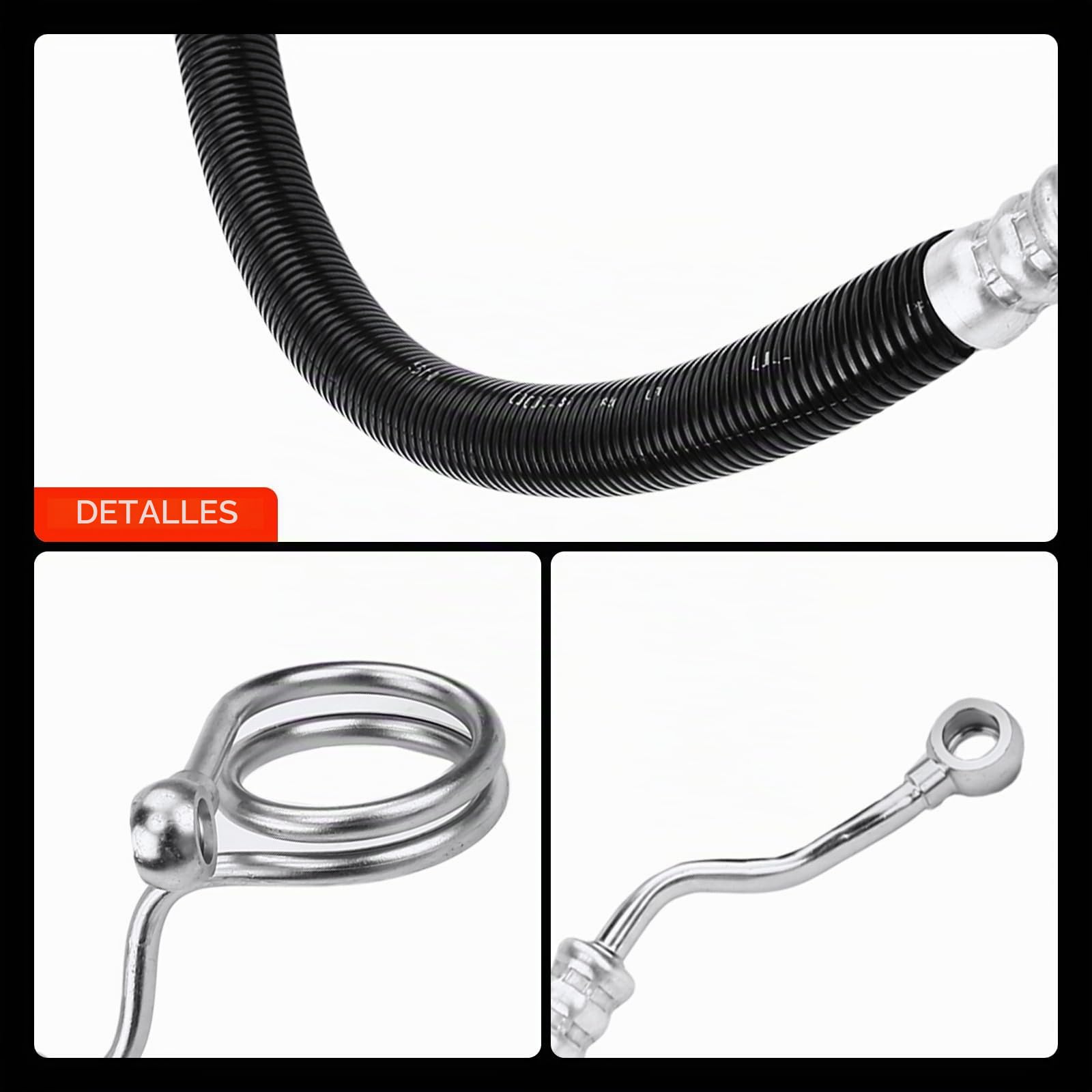 Frankberg Manguera de dirección asistida Compatible con A4 Avant 8E5 1.9L 2001-2004 A4 8E2 1.9L 2000-2004 Replace# 58493, 8E1422893AL
