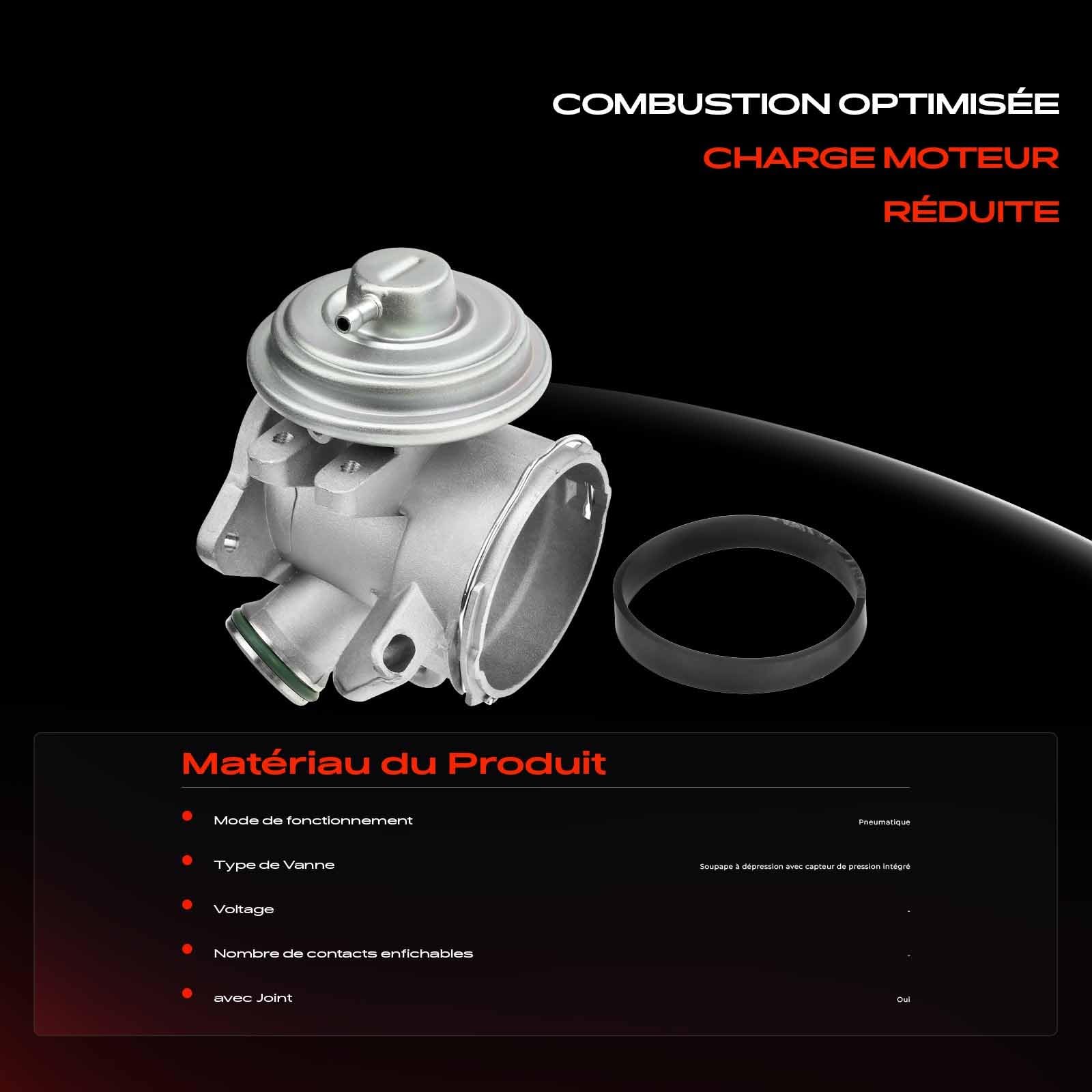 Frankberg Vanne EGR 6110900754 | Compatible avec: Classe C, modèle T S203, Châssis-plateau Classe E VF210, Classe E T-Model S210, CLK C209, Classe E W210