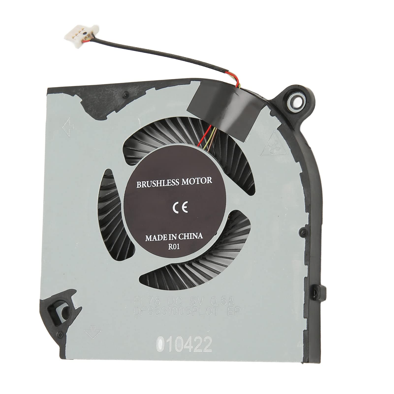 Ventilador de Refrigeración, Reemplazo del Ventilador del Refrigerador del Portátil de 4 Pines de Aleación de Aluminio, para Acer para Nitro 5 AN515-43 AN515-54 AN517-51 para Nitro 7 AN715-51(GPU)