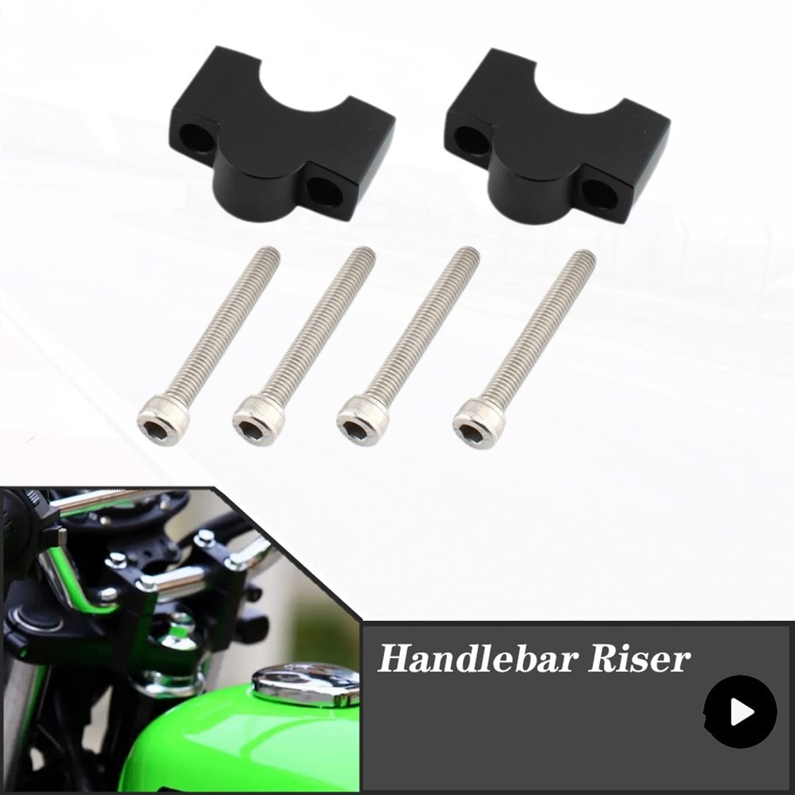 Amazon.co.jp: バイク用ハンドルバーライザー Compatible With