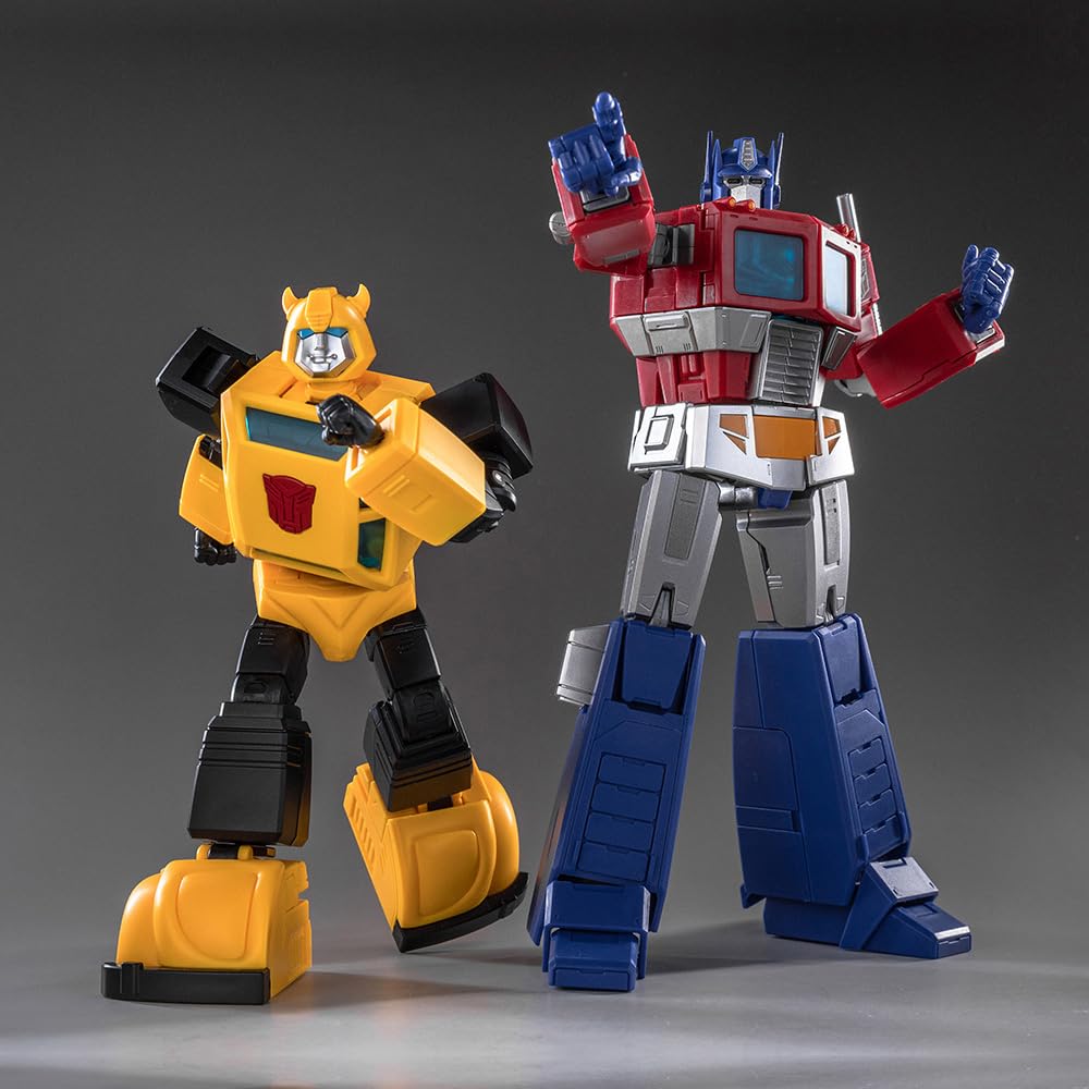TRANSFORMERS AMK Series W2 Generation One Optimus Prime and Bumblebee Combo Pack Action Figure, Age 15+