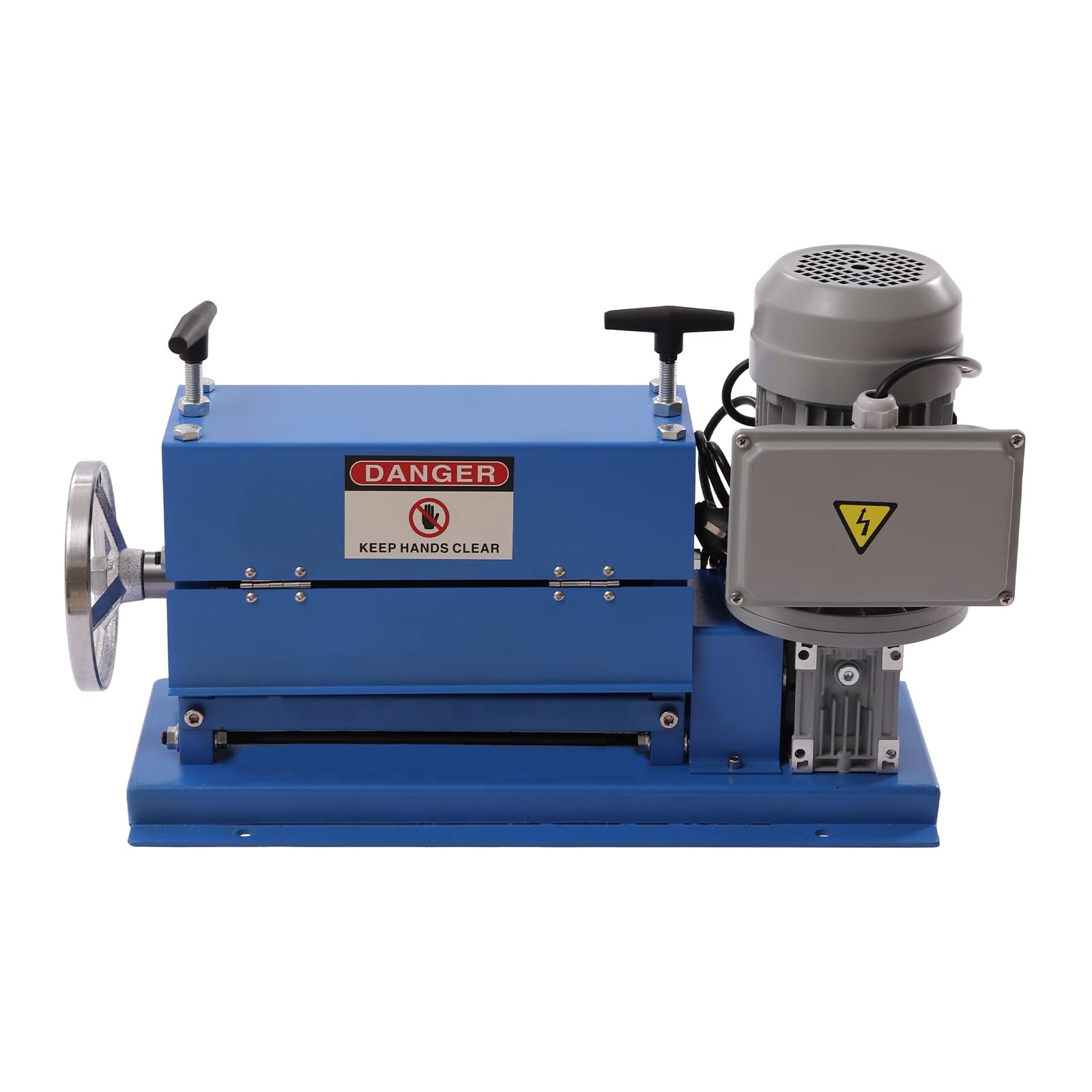 CE Automatic Cable Stripping Machine Electric Cable Stripper Wire Stripping Machine Stripping Cable Portable Scrap Strip Copper Recycling Machine with 11 Channels, 1.5mm-38mm, 1400r/min