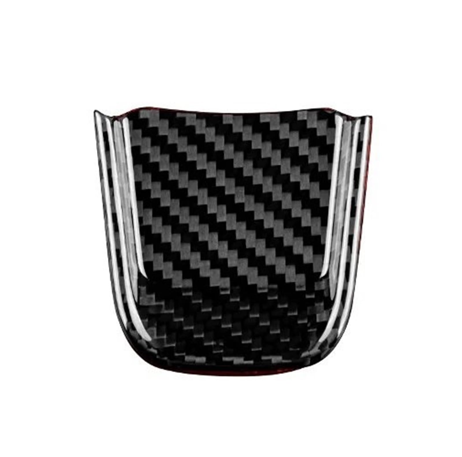 Interior Styling Sticker Car Sticker LHD RHD Steering Wheel Bottom for Abarth 595 695 for Fiat for 500 2020 2021 2022 2023 Accessories Decoration(Bottom Black)