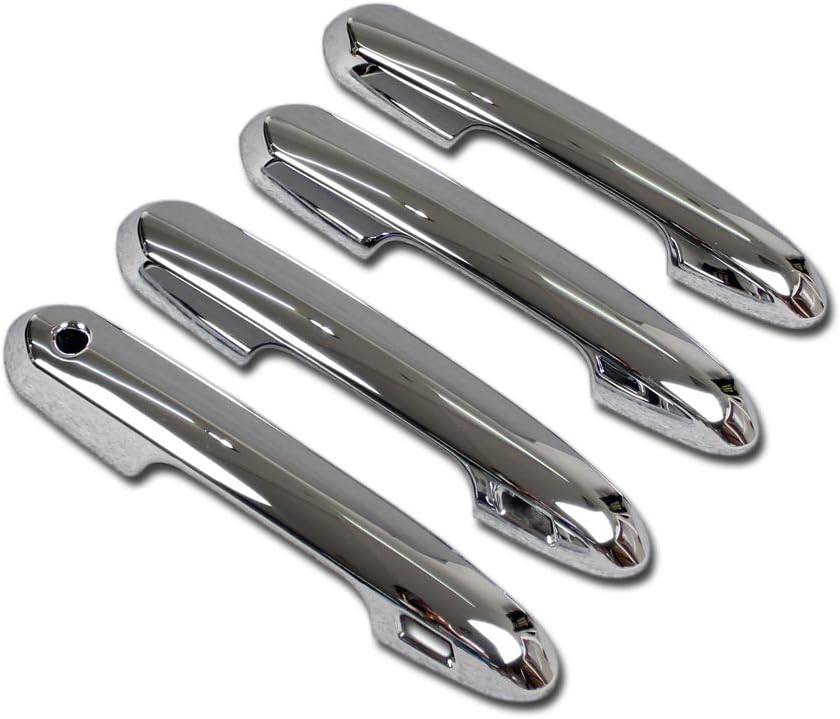 Beautost Fit for Toyota Highlander 2020 2021 2022 2023 2024 2025 2026 Door Handle Cover Trims ABS (Chrome)