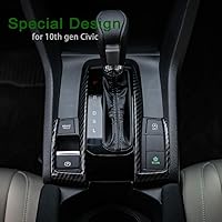 Vista 2 de Thenice para caja de engranajes de la 10ª generación Civic CVT de transmisión automática, calcomanías de panel para Honda Civic Sedán Hatchback