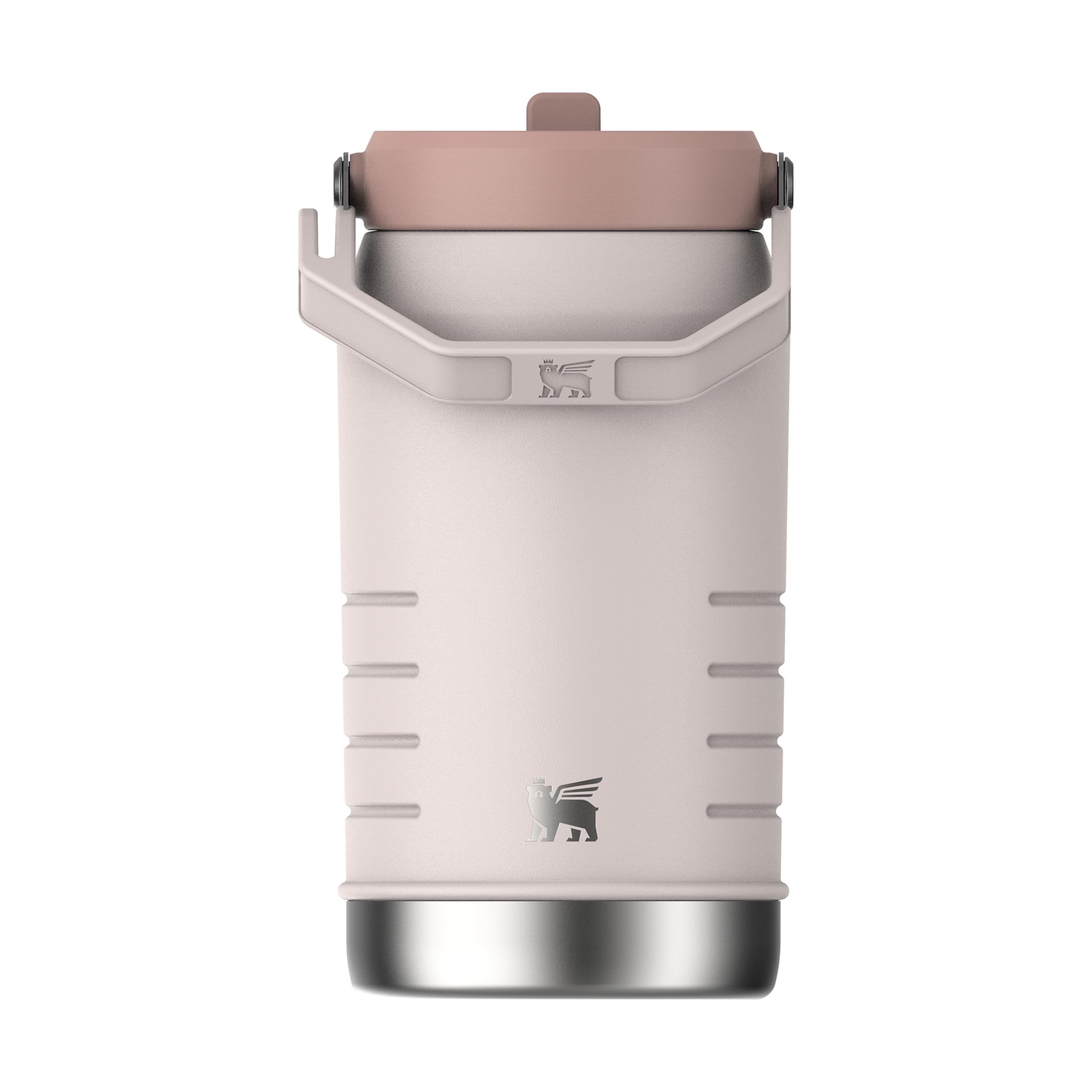 Stanley 1913 IceFlow Flip Straw 2.0 Jug 1.9L - Rose Quartz | Kühlt 20 Std. - 4 Tage eisgekühlt - Auslaufsicher - BPA-frei - Spülmaschinenfest