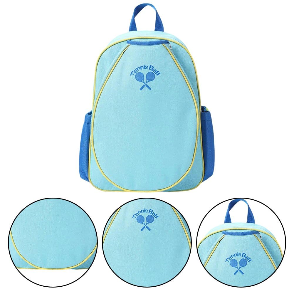 Mochila De Tenis para Niños Y Niñas, Bolsa Deportiva para Raquetas De Tenis Juveniles, Bolsas Impermeables para Raquetas De Pickleball.