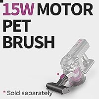 Vista 6 de ROOMIE TEC R3 - Aspiradora inalámbrica, potencia de succión sin decoloración para suelo y alfombra, batería potente de hasta 43 minutos, sin bolsa