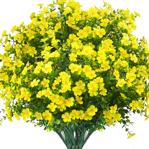best weatherproof outdoor artificial flowers