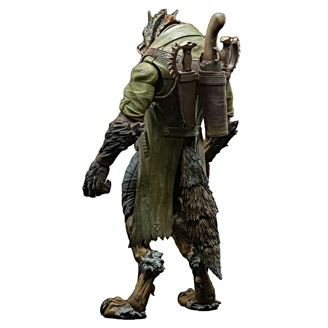 TOYVERSE 1/12 Veteran William Wolf Man Actionfigur, 21 cm, 3 Formen wechselbar, für Erwachsene und Sammler, ab 15 Jahren