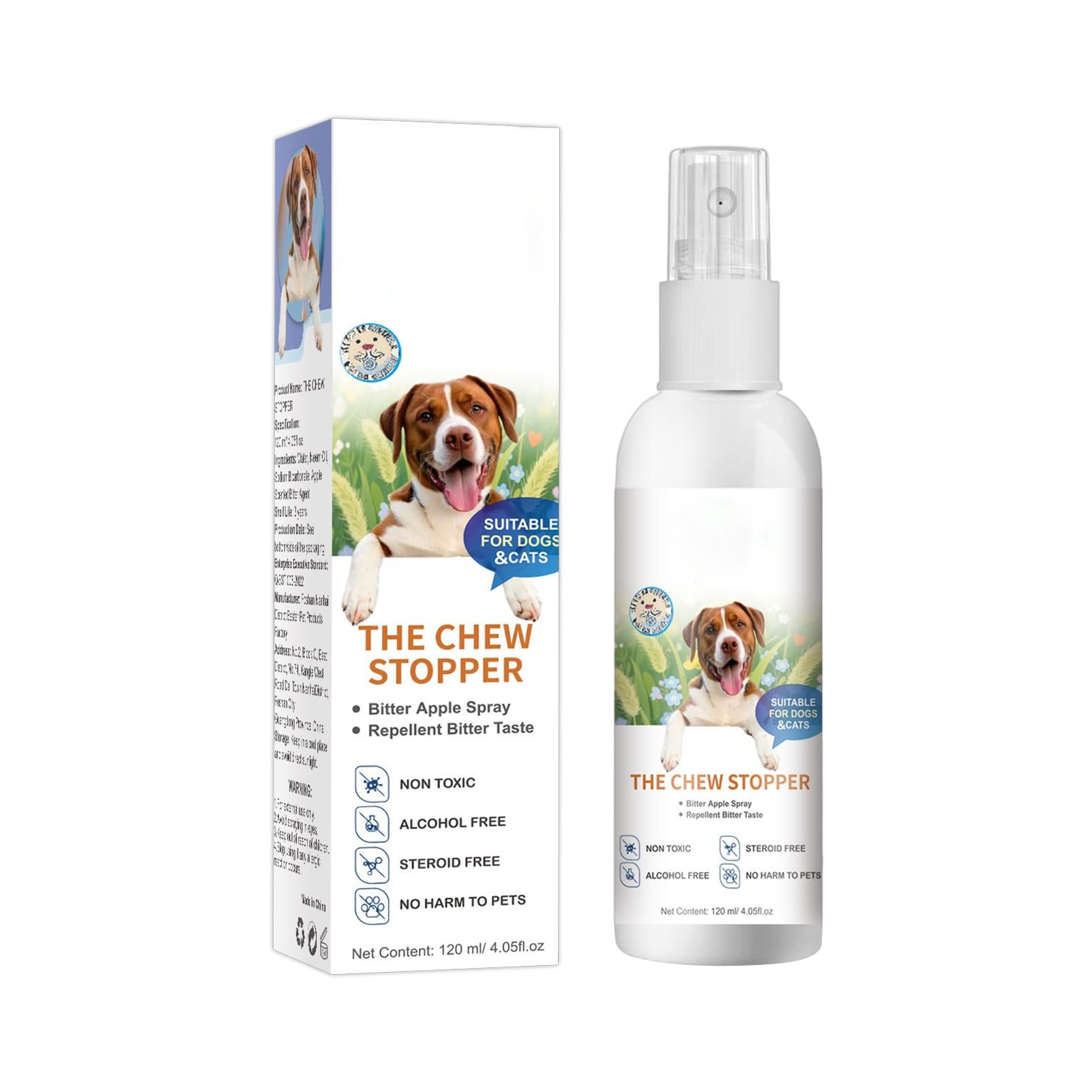 Spray Anti- pour Chiens d'intérieur | Spray d'apprentissage de la propreté pour Chiot | Aide au comportement pour l'urine, Les déjections Canines, Les Meubles, Les Tapis, la Maison, Les