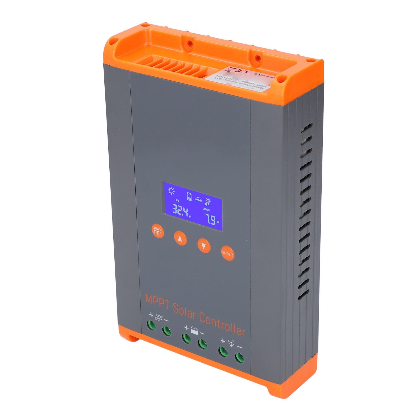 Jeanoko Controlador de Carga Solar MPPT 60A Regulador Solar de