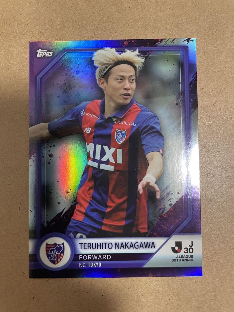 Amazon.co.jp: Topps Jリーグ 30周年カード FC東京 仲川 輝人 : おもちゃ