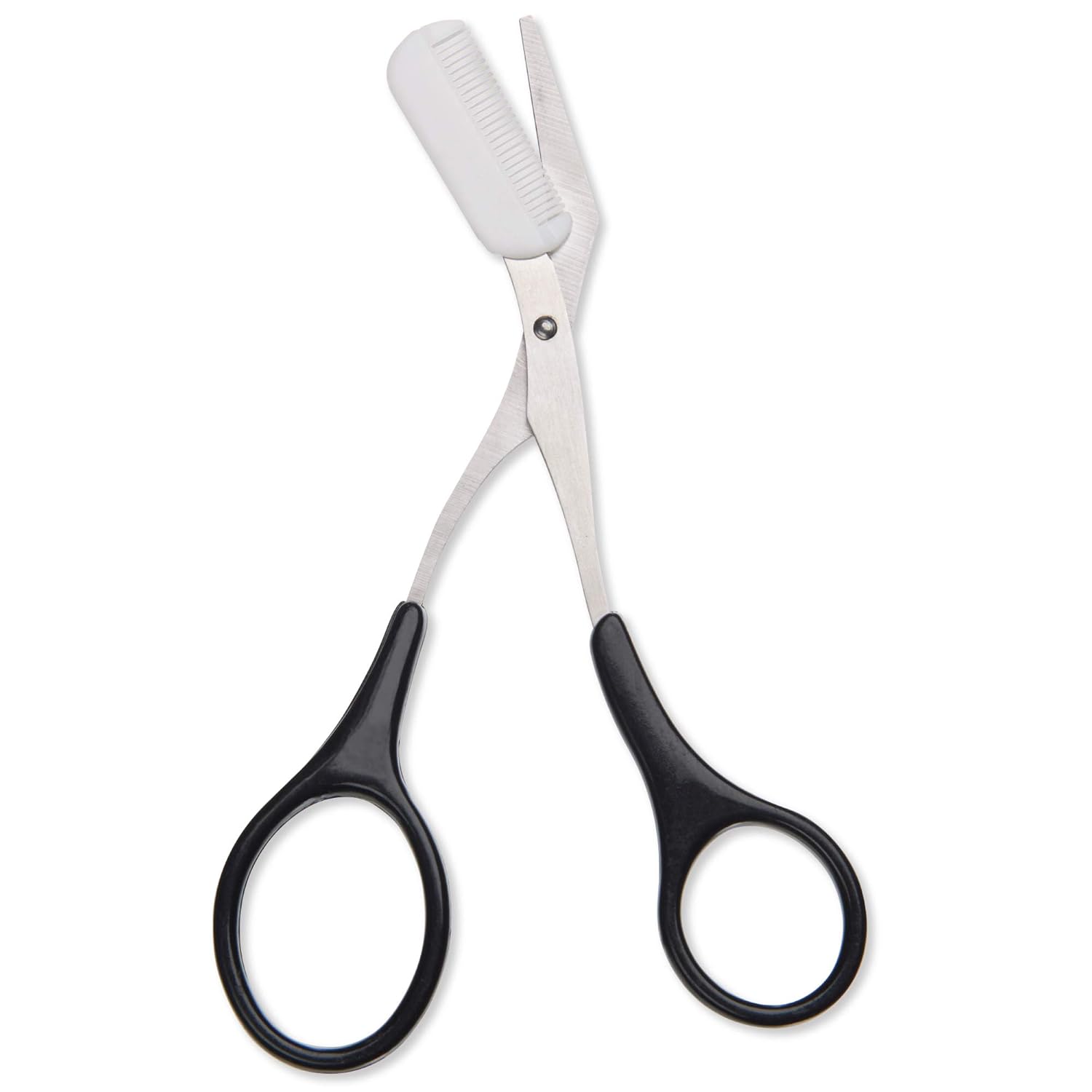 Eyebrow Trimmer Scissors with Removable Comb Mini Scissors for Shaping, and