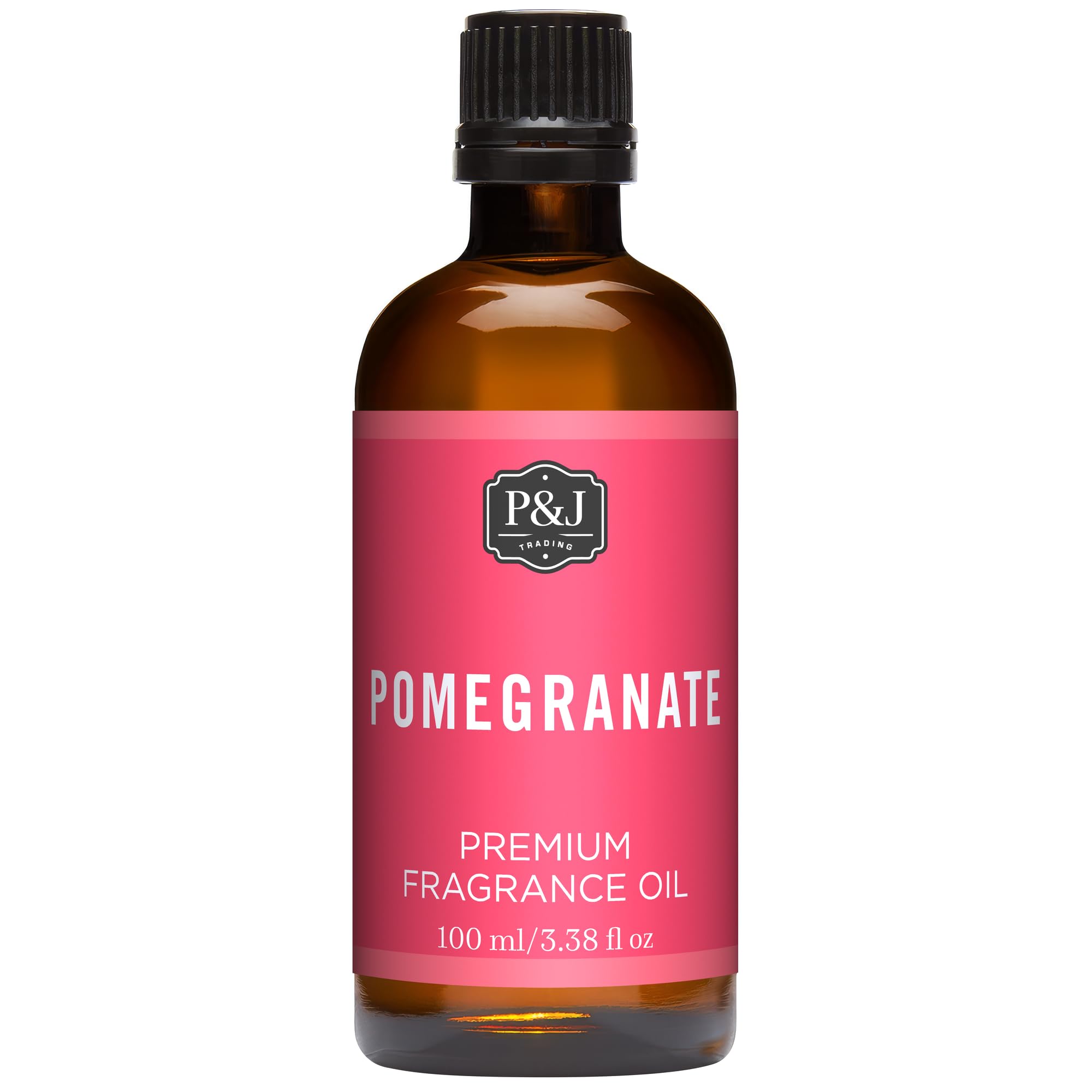 P&amp;J Trading Fragrance Oil | Pomegranate Oil 100ml - Candle Scents for Candle Making, Freshie Scents, Soap Making Supplies, Diffuser Oil Scents