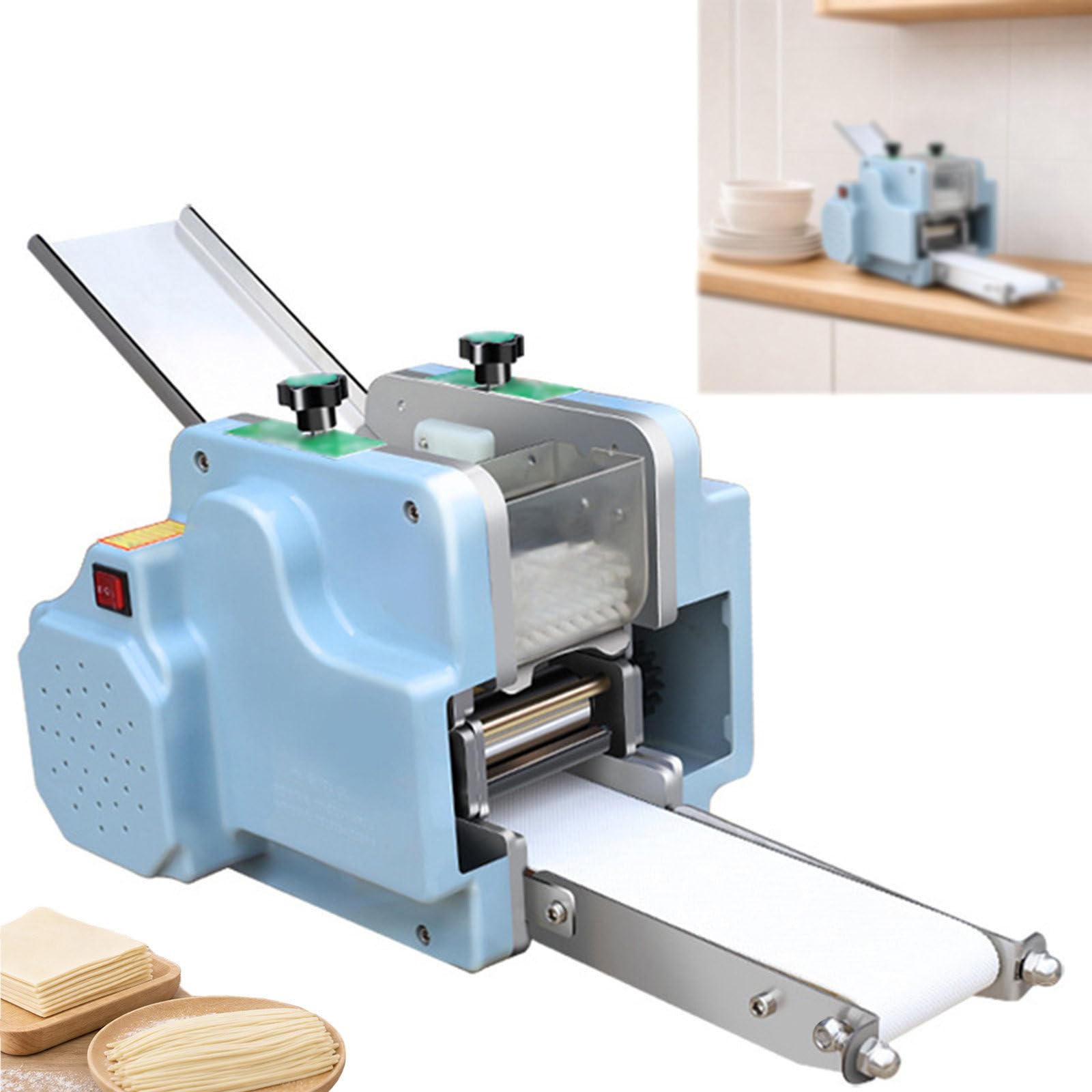 Automatischer Teigtaschenformer, 120 W – 60 Haut/Min, Aufgesetzte FüHrungsplatte Erleichtert Die TeigzufüHrung und Verhindert Ein Verrutschen, für Küche C