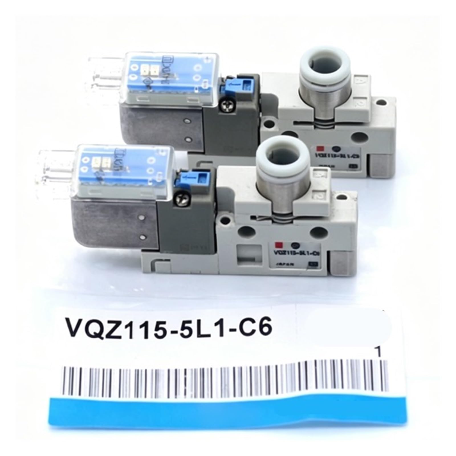 Électrovanne VQZ115-5L1-M5 haute précision pour pilotage de vérin pneumatique