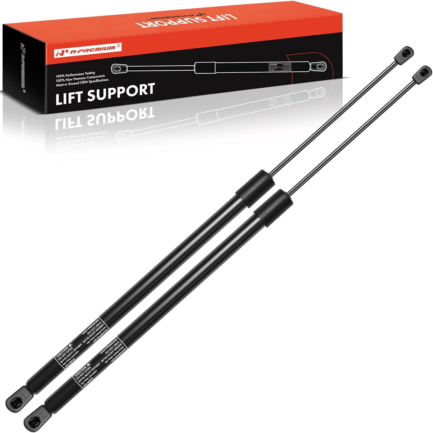A-Premium Hatch Rear Liftgate Lift Supports Struts Shocks Compatible with Toyota Models - Sienna 2004 2005 2006 2007 2008 2009 2010 - Replace# 4590, 68905AE011(2PC Set)