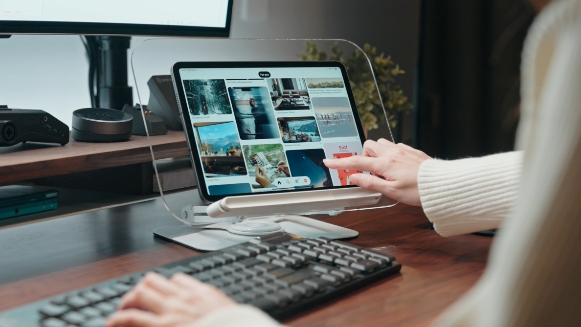 Amazon | viozon アクリル製ブックスタンド 書見台 読書用、料理