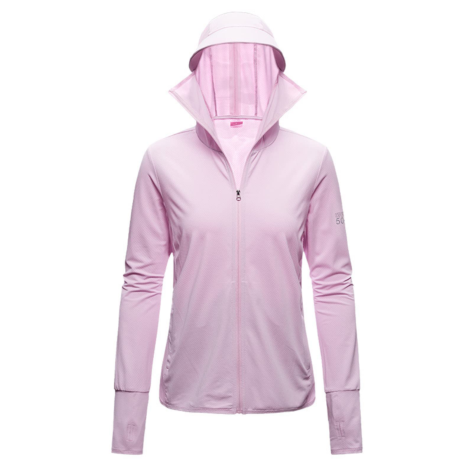 UV protection zip hoodie ピンク Women's AIRism UV Protection Mesh Full-Zip Hoodie | UNIQLO AU