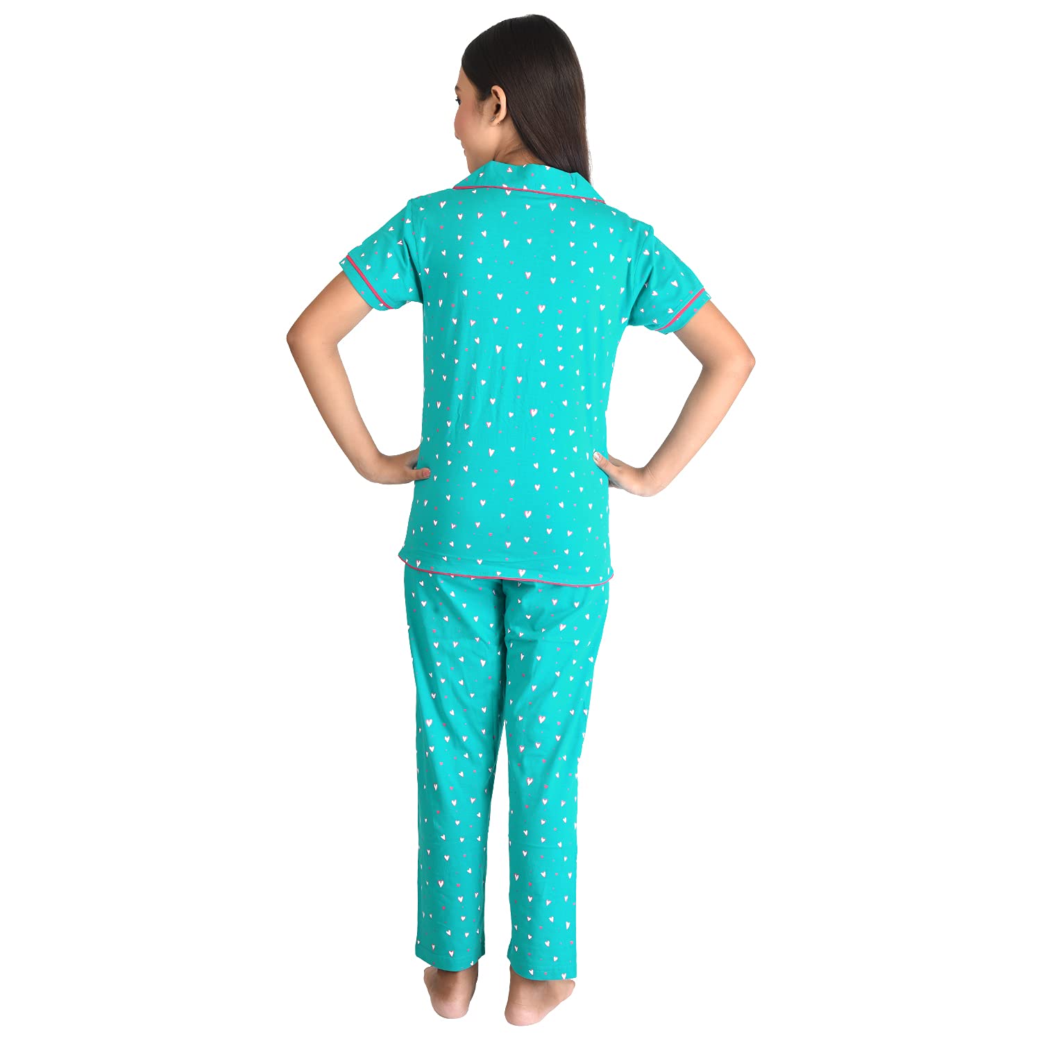 Clothe Funn Conjunto de pijama de algodón para niñas