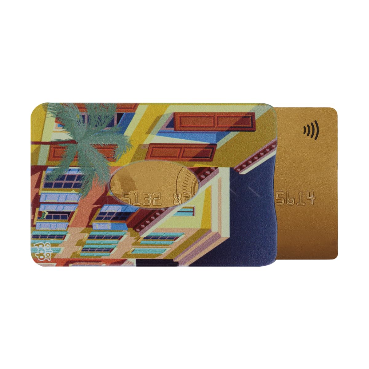 Portafoglio Minimalista In Metallo Con Cinturino Per Contanti - Foto 2