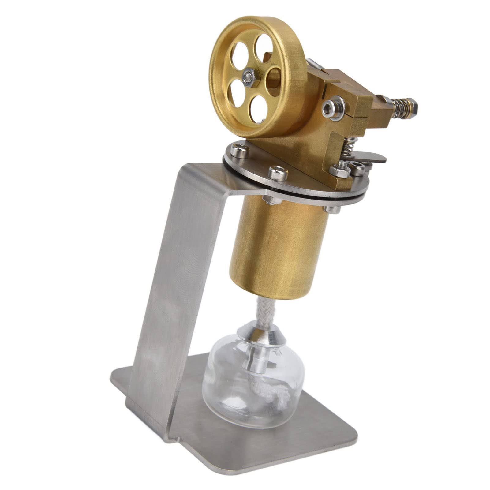 Motore Stirling Modello Desktop Iron 12x6cm Educativo