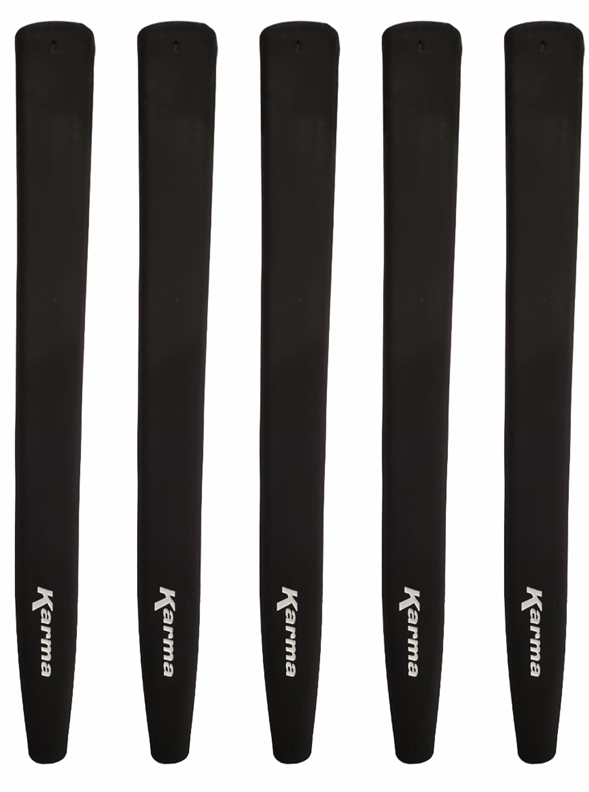 5 Pack Karma Black Jumbo Putter Grip