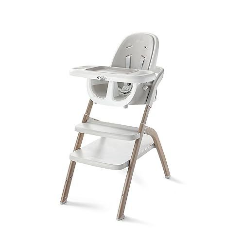 Graco EveryStep - Silla alta 7 en 1 Se convierte en taburete para niños asiento elevador de comedor y más Alaska
