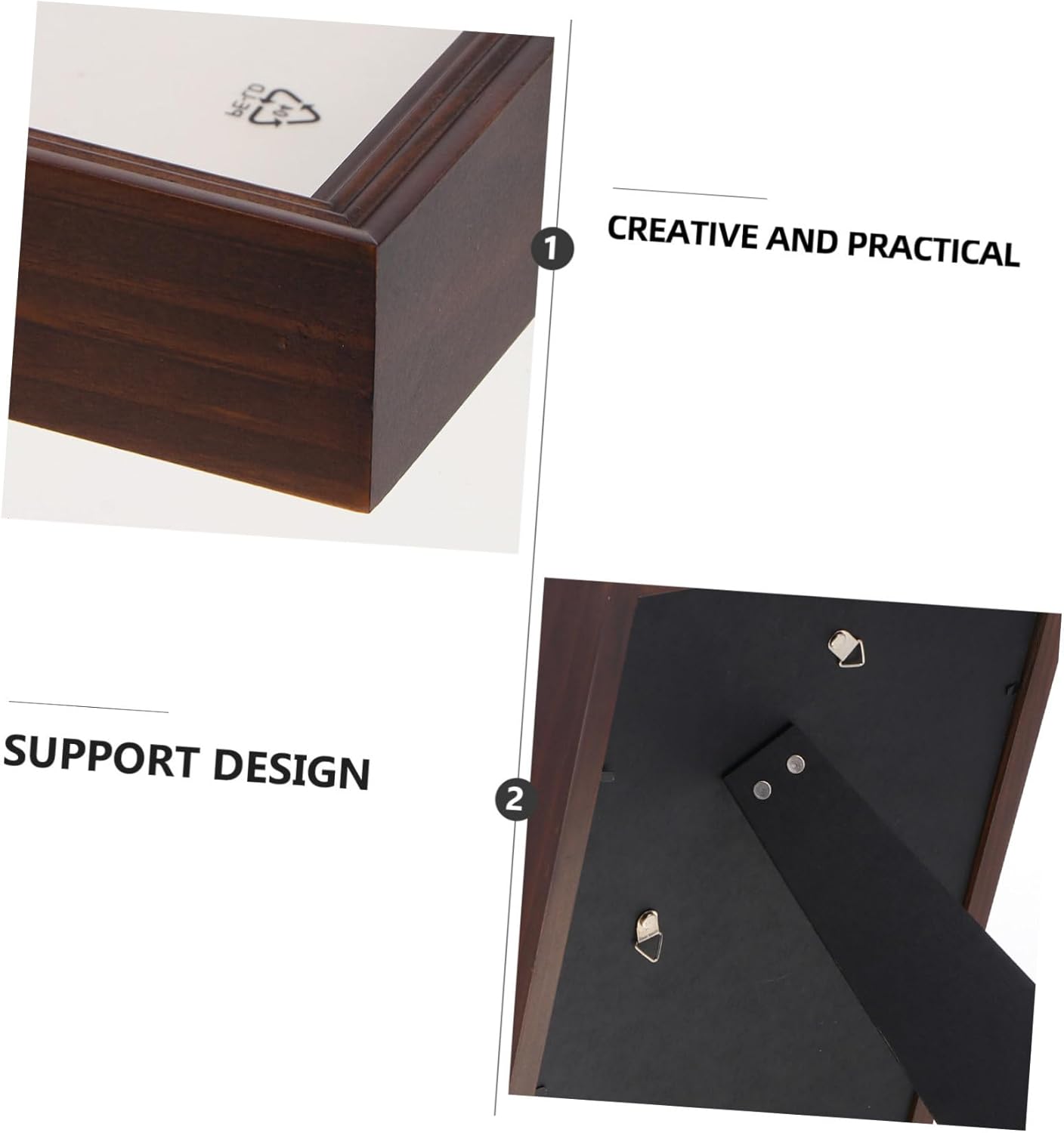 Shadow Box Frame Display Case for Keepsakes with Dried Flowers Decor Craftsmanship Smooth Surface Versatile Home Decoration for Living Bedroom Study