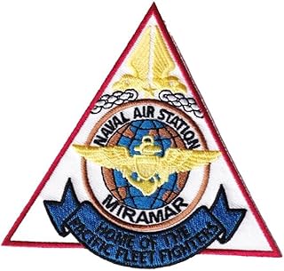 NAS Miramar TopGun Patch â€“ with Hook and Loop