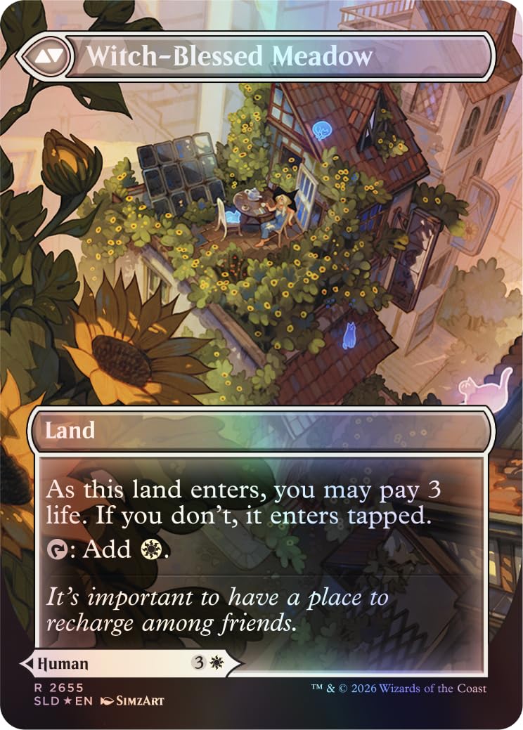 Magic: The Gathering Secret Lair Witch's Familiar (Traditional