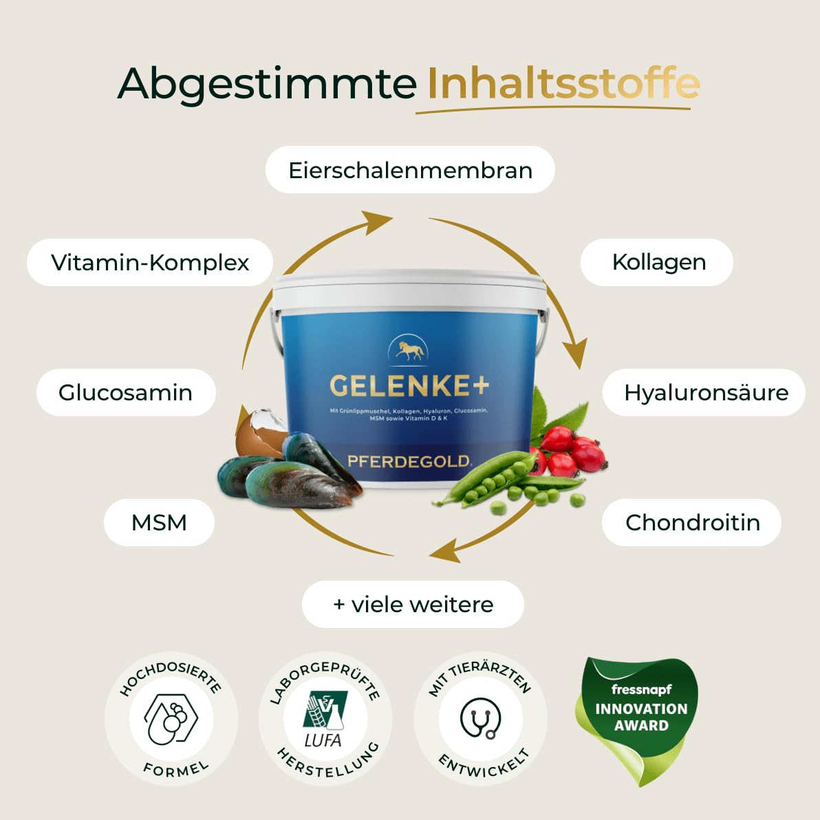 Gelenke+ 2.0 1,5kg - Gelenk-Pellets für Pferde