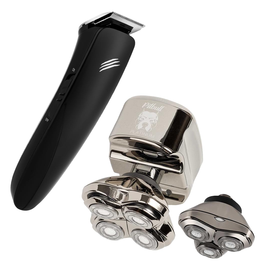 Amazon.com: Skull Shaver Pitbull Platinum Pro Head & Face Shaver