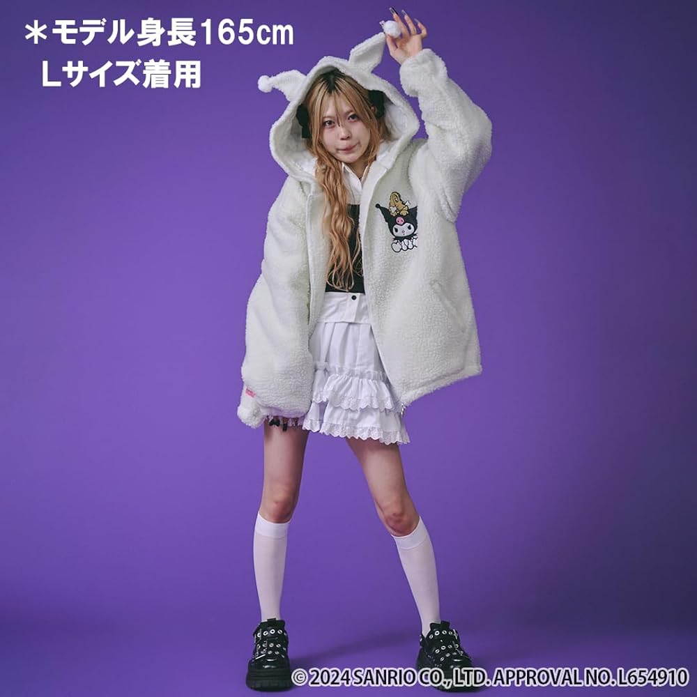 Amazon.co.jp: 【GALFY/ガルフィー 限定コラボ× クロミ モコモコボア