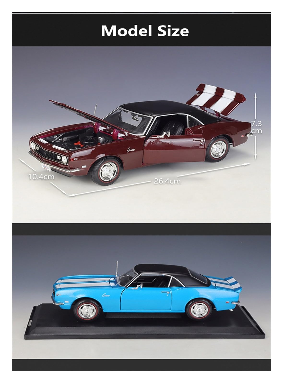 Amazon.co.jp: 車のモデルの車のおもちゃ に適合する シボレー カマロ
