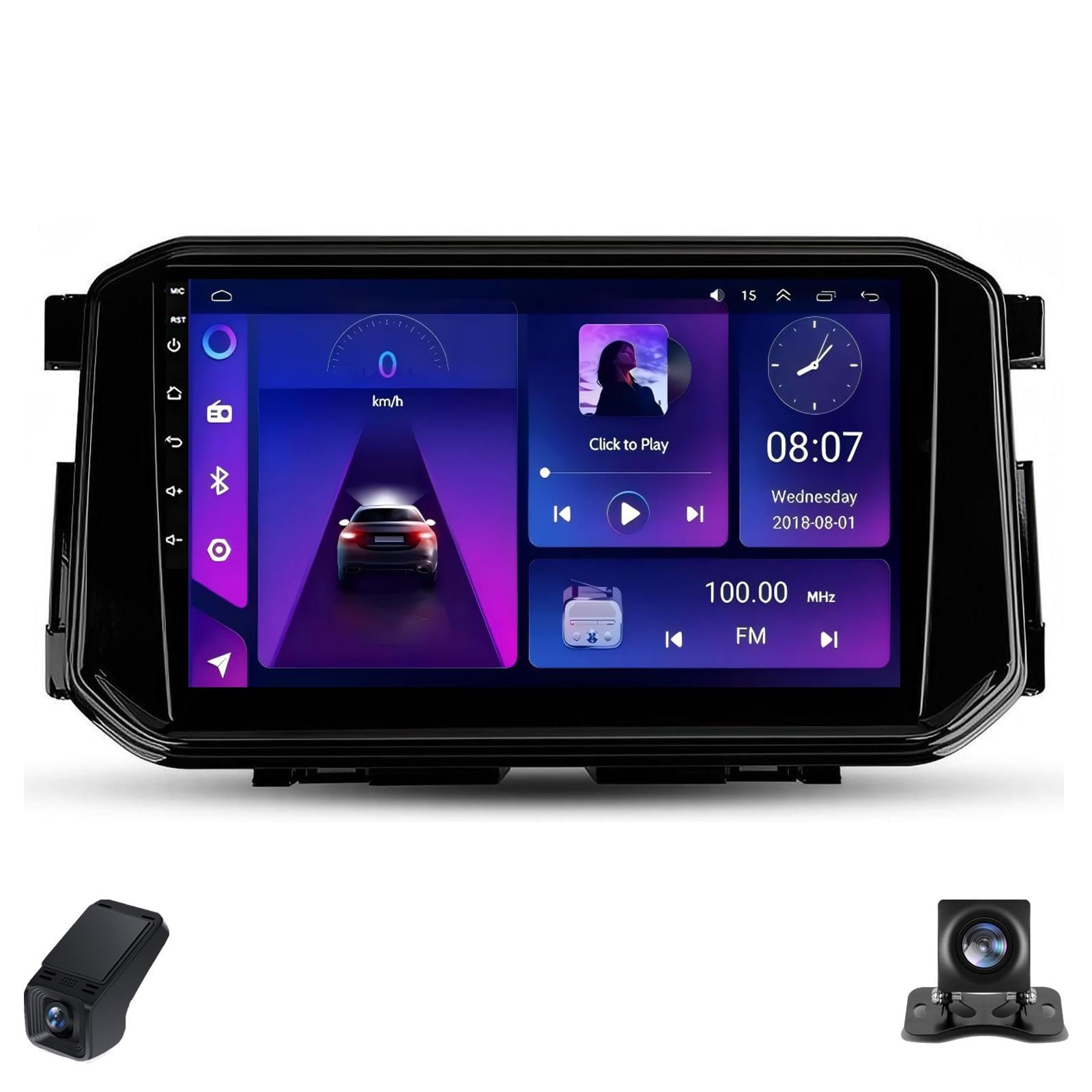 Radio Samochodowe Double DIN 2K z Ekranem Dotykowym dla Nissan Terra Xterra 2018-2022 Radio Samochodowe Multimedialne/CarPlay/Android/Bluetooth/GPS/FM/AM/RDS/DSP/WIFI/4GLTE/ADAS DVR(C30Pro)