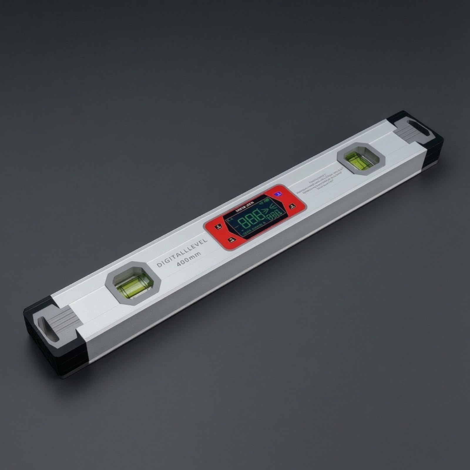 Sharplace Regla Digital Alta Precisión Digital Resistente Inclinómetro con Base Magnética para Carpinteros