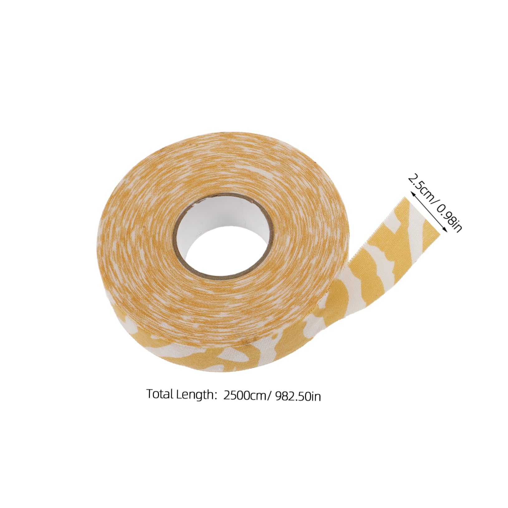 KICHOUSE Ice Hockey Tape Wear Resistant Adhesive Back Hockey Blade Protector 1 Roll Black