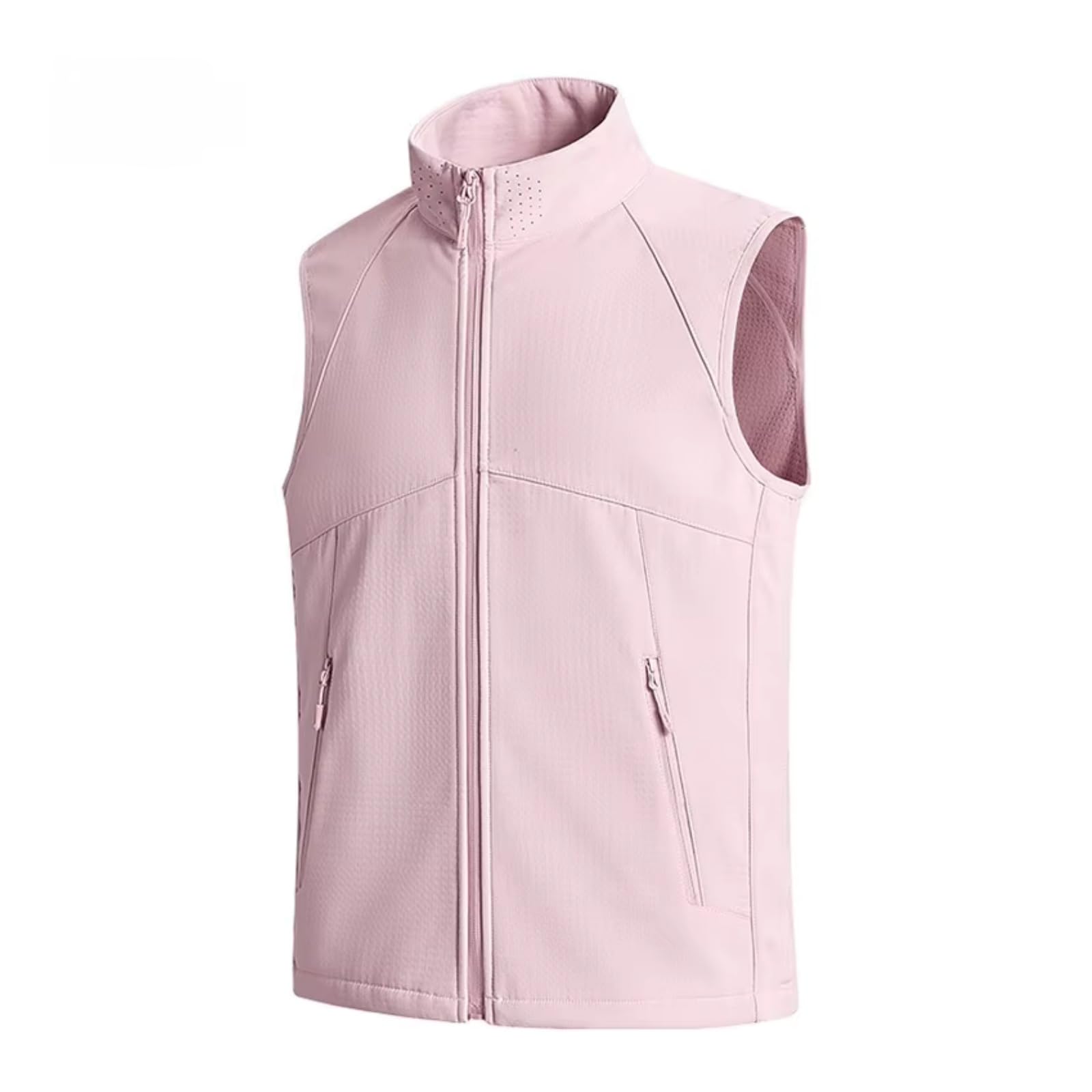 Gilet Softshell Unisex Traspirante per Corsa e Sport | Uso Esterno, Gilet Primavera Autunno, Antivento, Casual da Esterno, Lento Traspirante