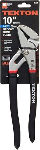 Miniatura 2 de TEKTON 3588 Alicates de junta de lengüeta y ranura de 10 pulgadas modelo antiguo