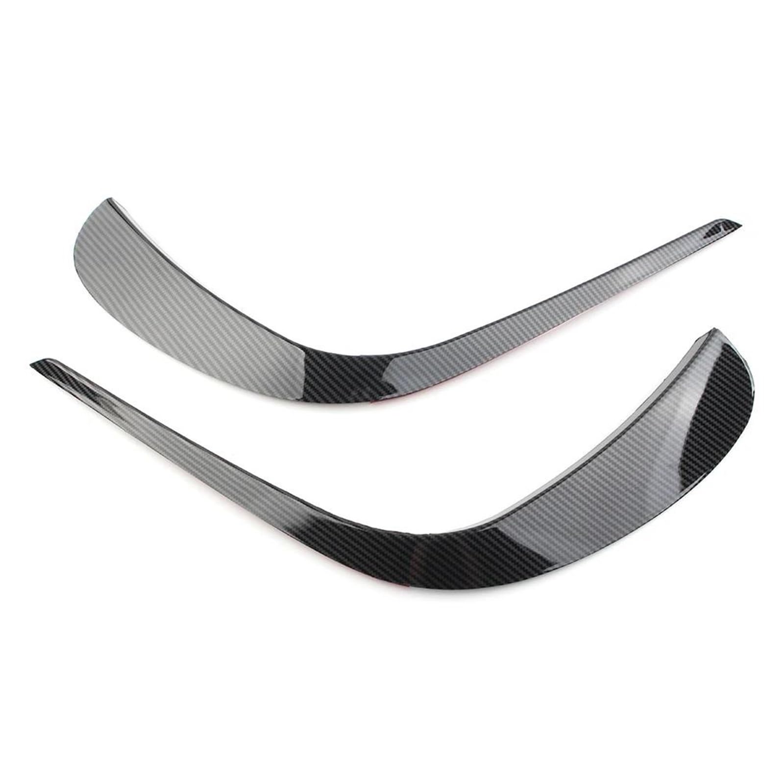 Front Bumper Lip For Mercedes For Benz E-Class W213 E260 E300 E53 2021-2023 Car Front Bumper Lip Splitter Spoiler Decoration Trim Cover(Carbon Look)