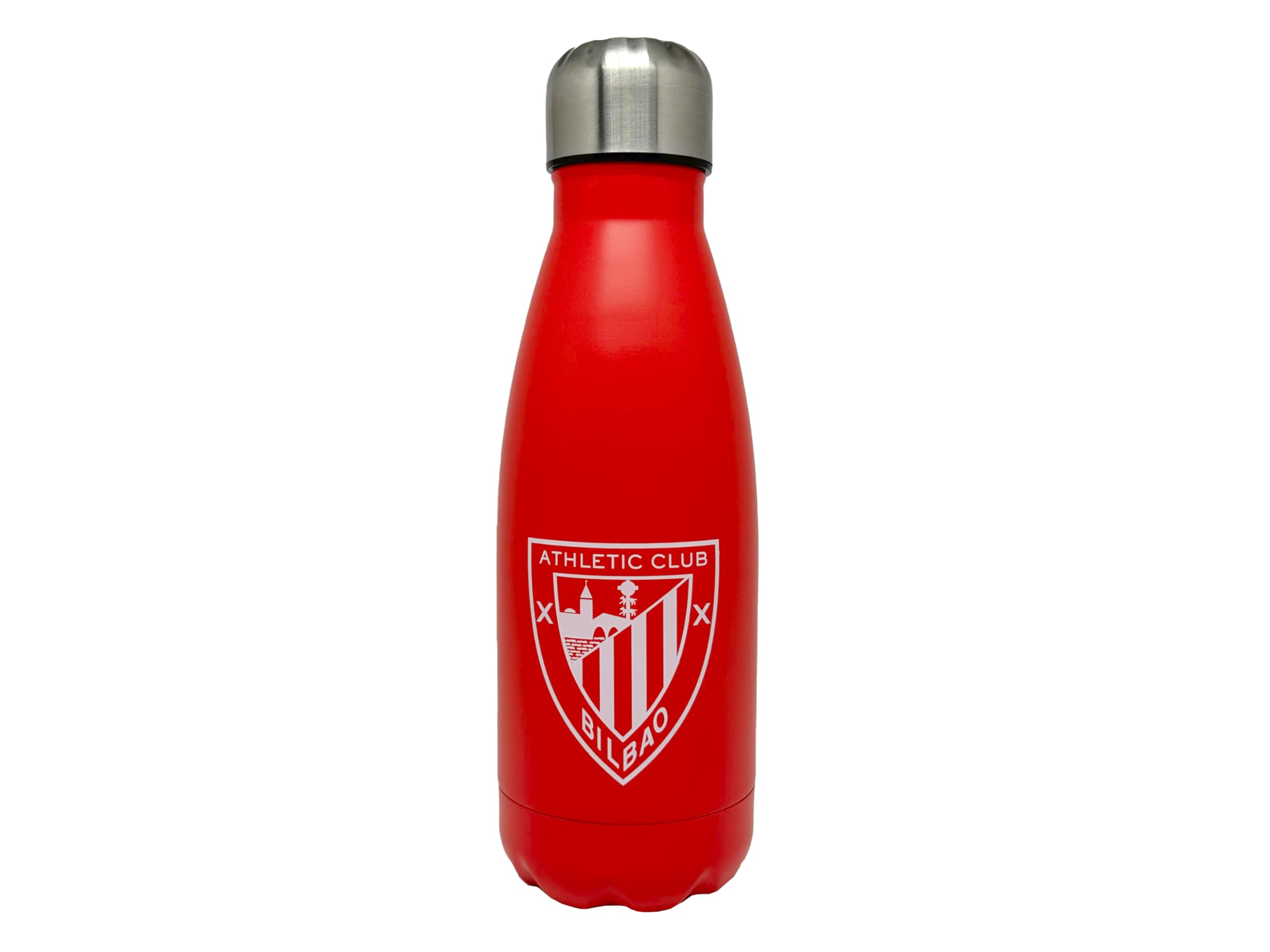 CYP BRAND Athletic Club Steel Water Bottle, Bottle, Water Bottle, Airtight Closure, 550 ml, Red, Official Product