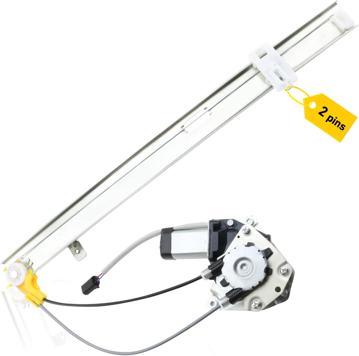 748-568 Rear Right Passenger Side Power Window Regulator with Motor Compatible with Jeep Liberty 2002 2003 2004 2005 2006 2007, Replace# 68059646AB