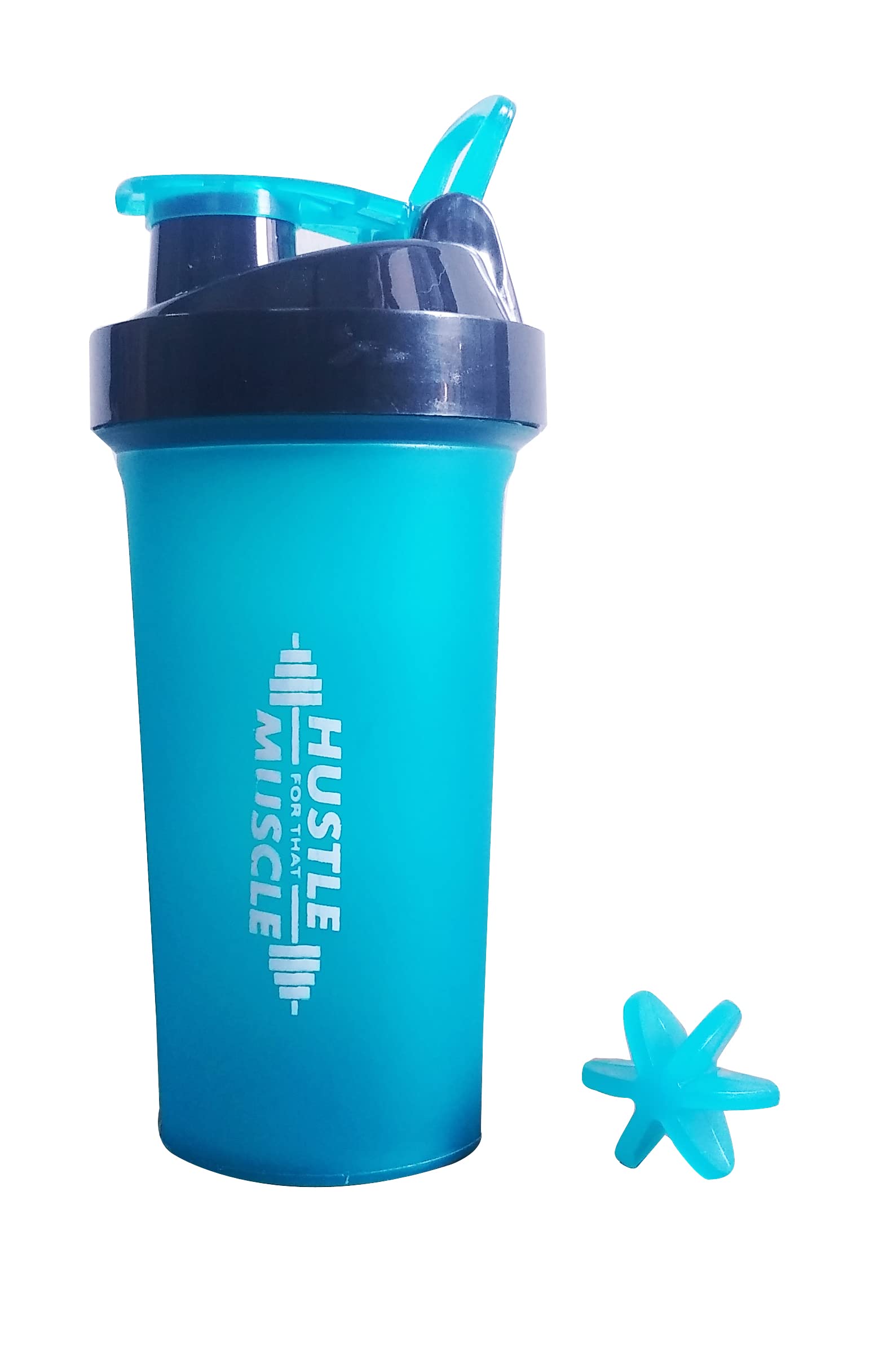 Mopslik - Protein Shaker Bottle|Sipper Bottle Gym Bottle for Protein Leak Proof - 700ml (Blue)-image-10